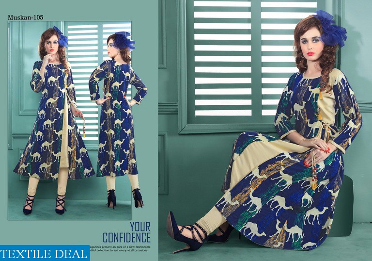 Muskan Wholesale ready made Western kurtis